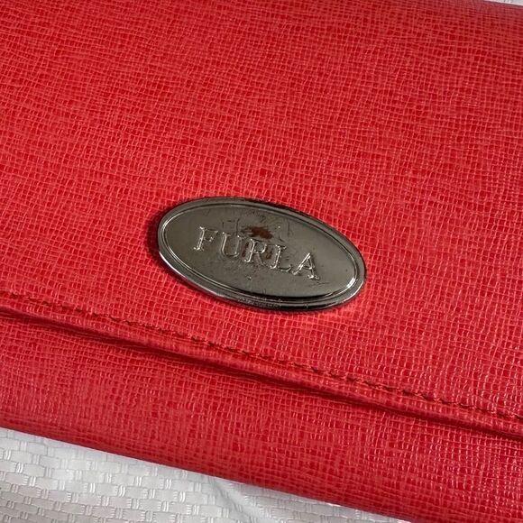 Furla Mango Women's Saffiano Textured Leather envelope Wallet - Picture 12 of 12